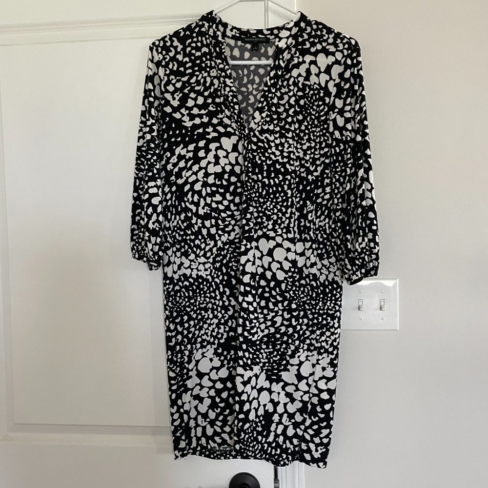 Banana Republic Black and White dress
